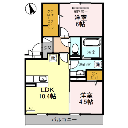 【プレミアム十番館の間取り】