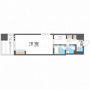デュオン新大阪レジデンスの間取り