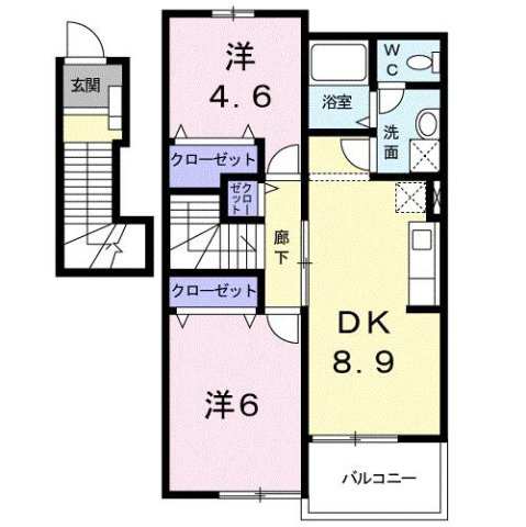 間取り：223040347844
