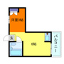 岡本ビラの間取り