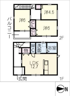 間取り：223038786111