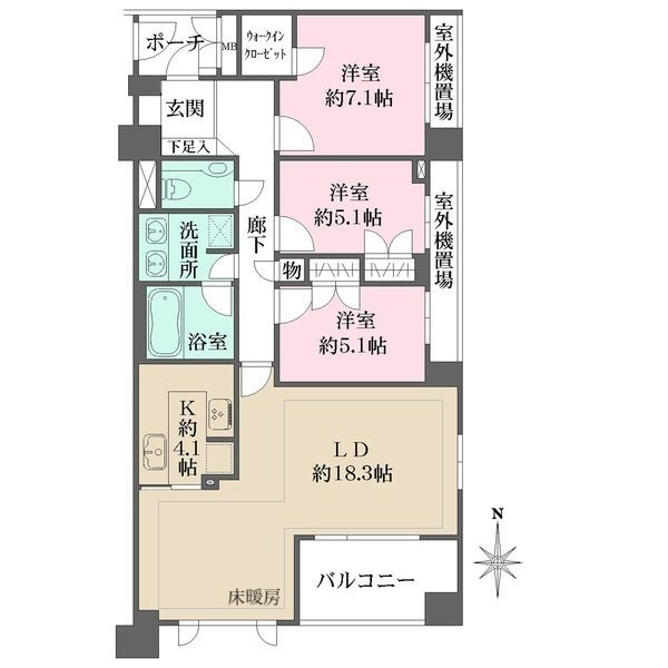 間取り：213142123654