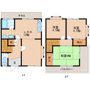 生駒市北新町の戸建ての間取り