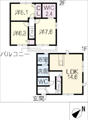 間取り：224007718684