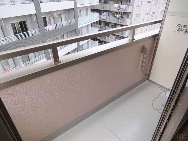 ルミエール安堂寺のバルコニー