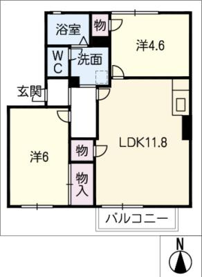 間取り：224007553485