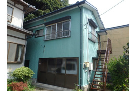 M0120R　南伊豆町加納貸家の外観