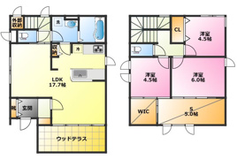 フォンテーヌA棟の外観