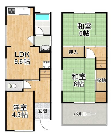 間取り：227094274869