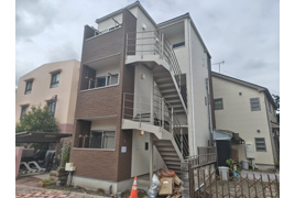 北区赤羽西のアパートの外観