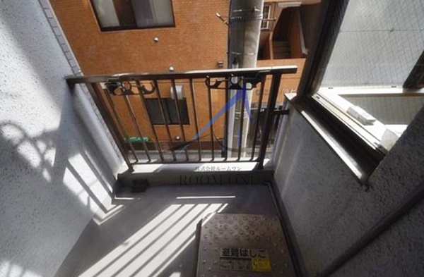 クレール本町のバルコニー