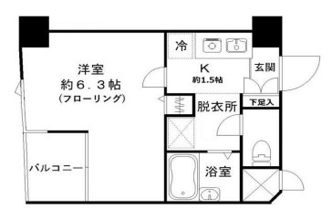 クレール本町の間取り