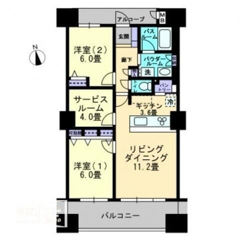 高松市桜町1丁目 19階建 築18年のイメージ