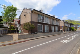 コーポ羽衣 Aグリーンの外観