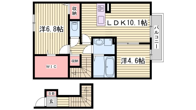 間取り：228059681863