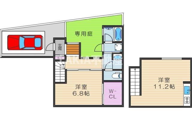 間取り：227103617946
