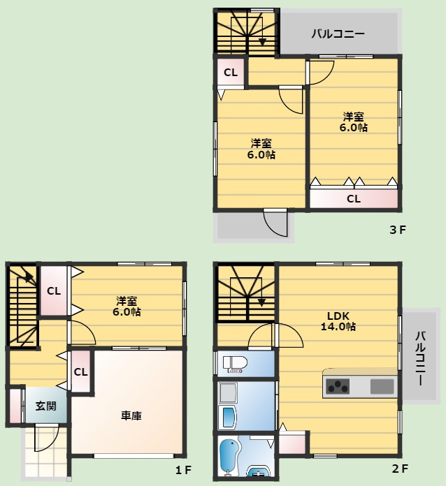 間取り：227102400623