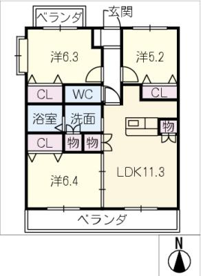 間取り：223039803847