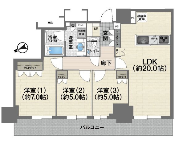 間取り：227102697652