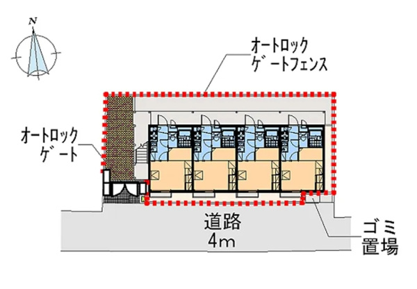 グリーンヒルズ駒沢の地図