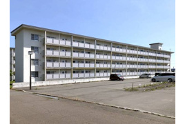 ビレッジハウス大楽毛1号棟の外観