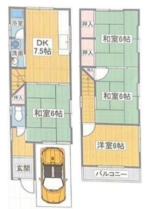 間取り：227104480286