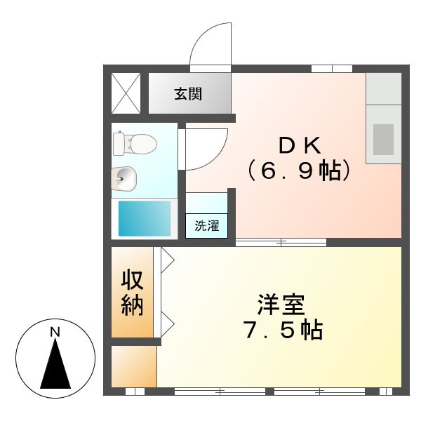 コーポパレット1のイメージ
