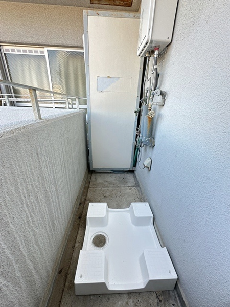 カンフォート吹田のバルコニー
