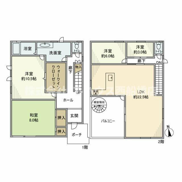 間取り：212058610458