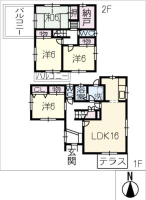 間取り：224007266983
