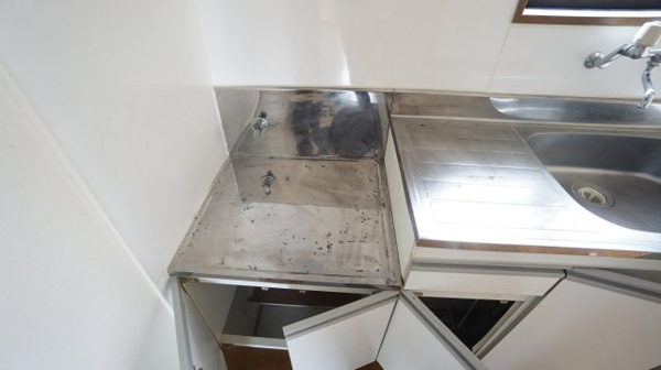 コーポ吉田のキッチン