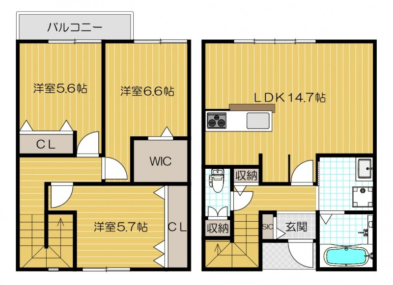 間取り：227103900361