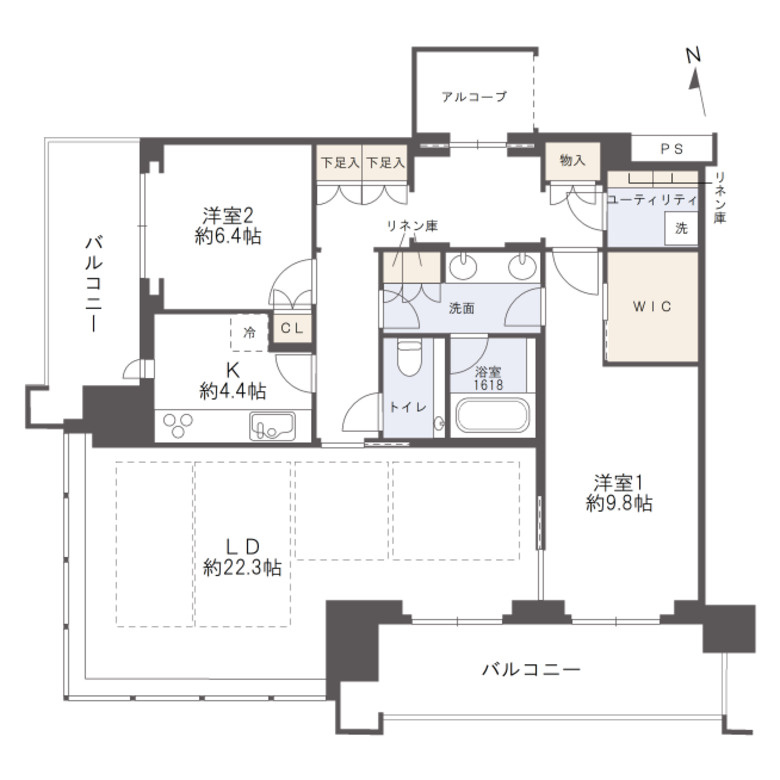 間取り：227103900271