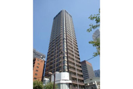 港区西新橋のマンションの外観