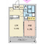 菊川市堀之内のアパートの間取り