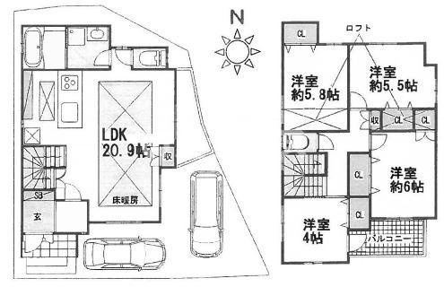 間取り：228059283745