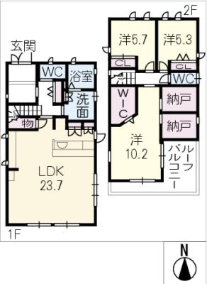 間取り：223038793268