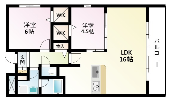間取り：227103861372