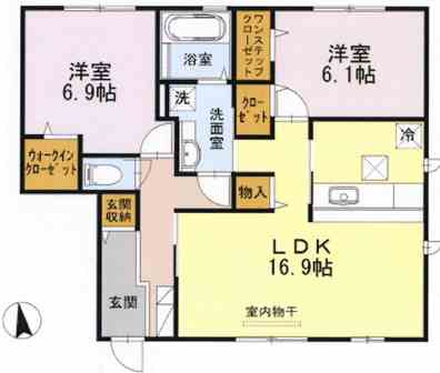 間取り：228059357369