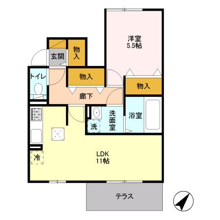 プラシデスＡ棟のイメージ