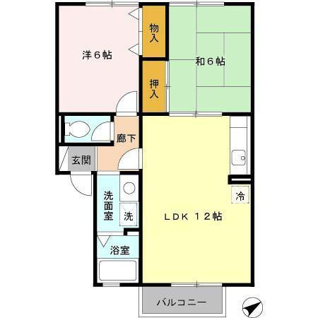 リアルコンフォートの間取り