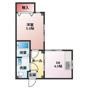 ハイツ浄土寺の間取り