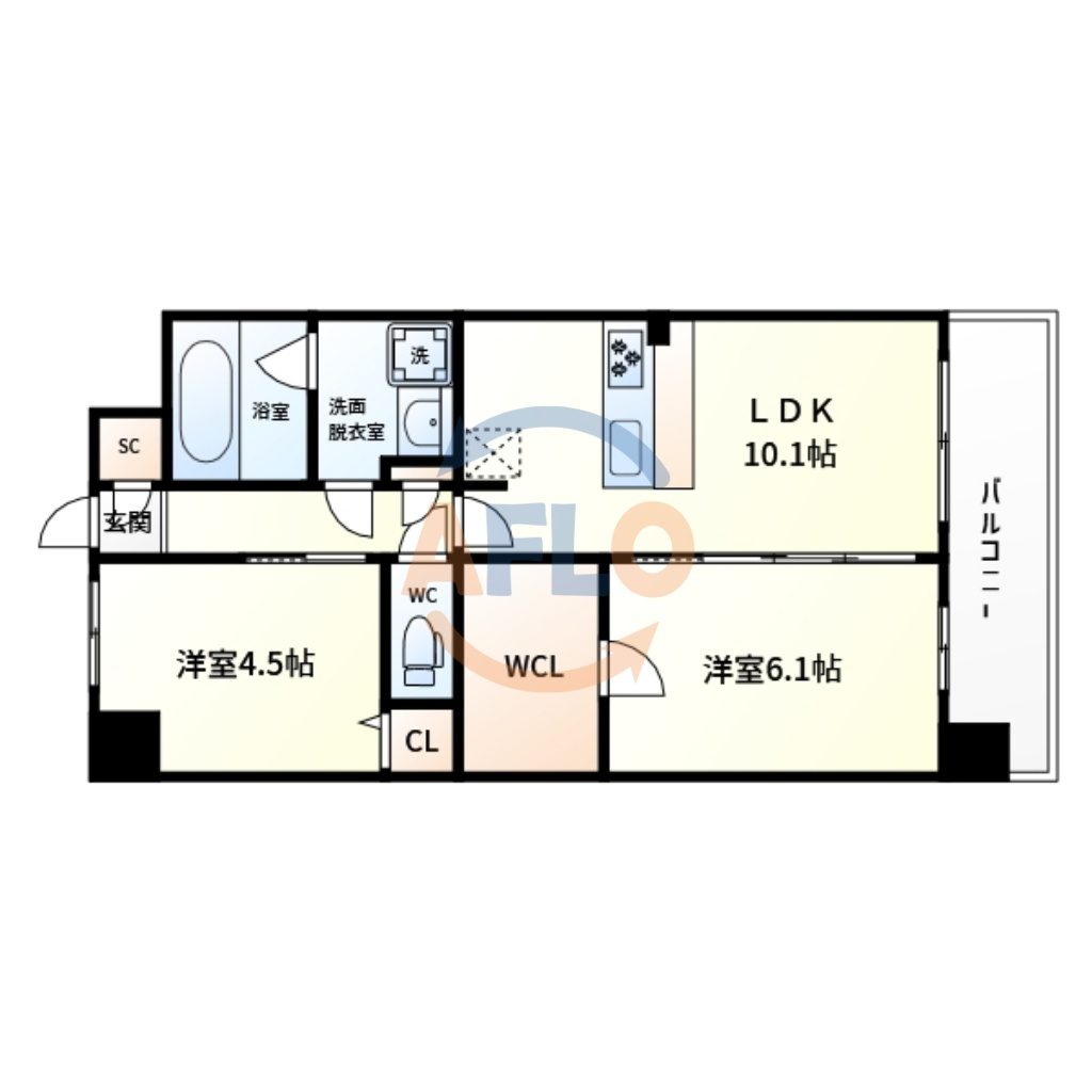 間取り：227100081834