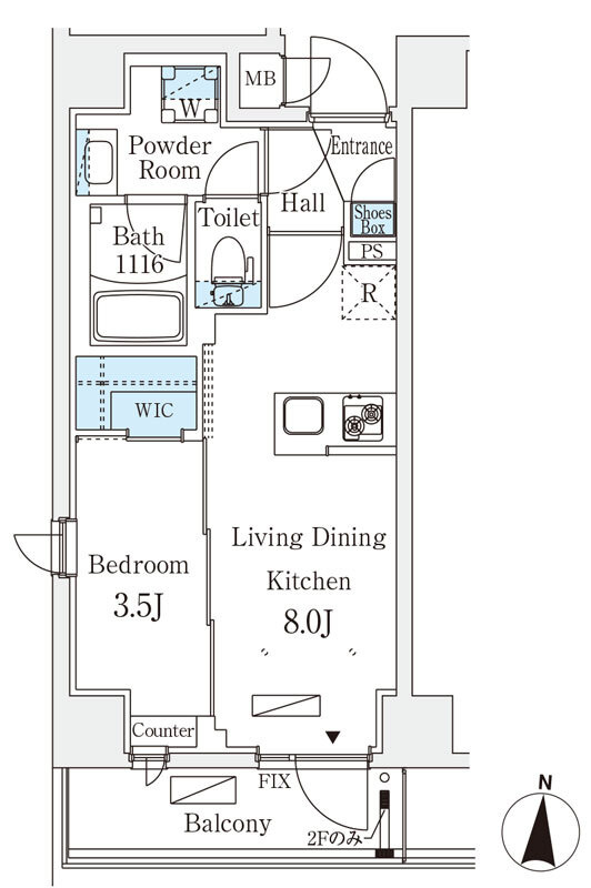 江東区大島1丁目&nbsp;8階建&nbsp;築2年のイメージ