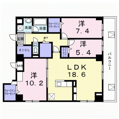 間取り：212058773008