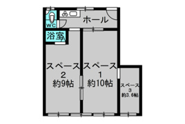 長尾山ビル2階の間取り