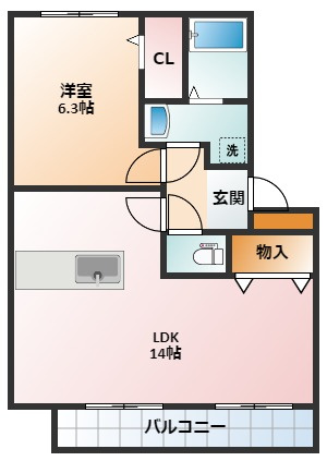間取り：224007243573
