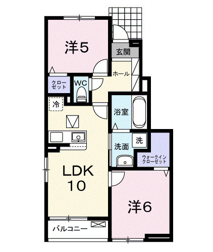 小平市小川町1丁目&nbsp;2階建&nbsp;築1年未満のイメージ