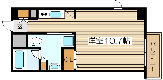 フロンティアゲート淀川の間取り