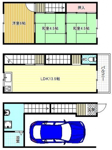 間取り：227093215804